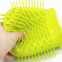 HKM-776083 Silicone Paw Cleaner with Insulated Design and Soft Massaging Thorns