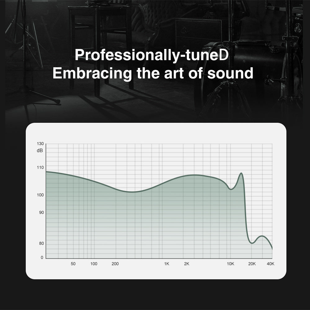 KTX-736531 Hybrid Metal In-Ear Earphones with 1DD+6BA Drivers, 3.5mm Plug, Optional Mic, 1.25m Cable