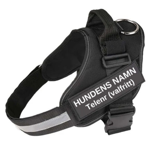 HKM-206483 Adjustable Nylon Pet Chest Strap with Leash for Dogs and Cats