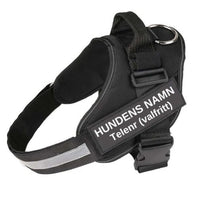 HKM-206483 Adjustable Nylon Pet Chest Strap with Leash for Dogs and Cats