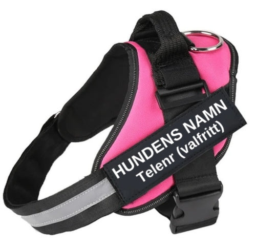 HKM-206483 Adjustable Nylon Pet Chest Strap with Leash for Dogs and Cats