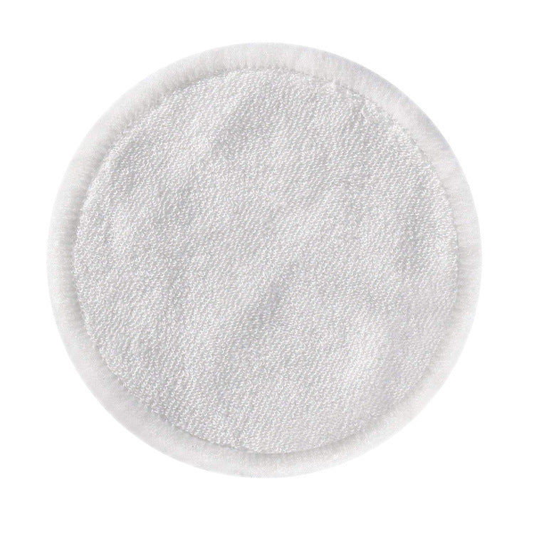 HKM-095699 Eco-Friendly Bamboo Fiber Cleansing Cotton Pads - Reusable & Soft for Gentle Skin Care