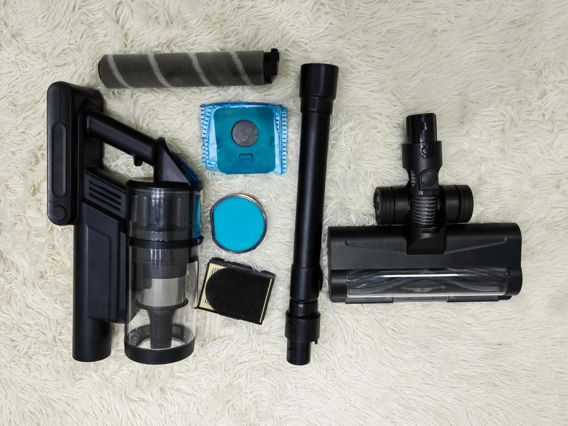 KTX-658195 Smart Self-Emptying Upright Vacuum Cleaner with Charging Station and Automatic Dust Collection