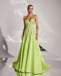 HKM-599379 Elegant Green Evening Dress EZ25176 for Women