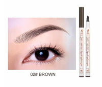 HKM-953747 Four-Head Eyebrow Liquid Pencil in Chestnut, Brown, Dark Grey, or Black