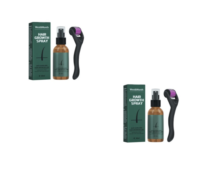 HKM-127315 Beard Growth Spray and Oil Set for Nourishing Facial Hair Care