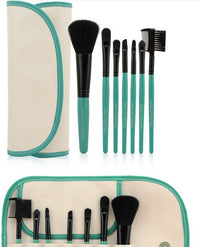 HKM-050899 Professional 7-Piece Makeup Brush Set with Portable Bag – Available in Various Colors