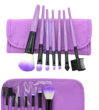 HKM-050899 Professional 7-Piece Makeup Brush Set with Portable Bag – Available in Various Colors