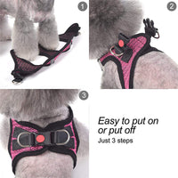 HKM-597395 Reflective Nylon Dog Leash for Enhanced Visibility and Control