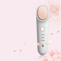 HKM-536339 Negative Ion and Infrared Ultrasonic Skin Care Device with Color Light Therapy, White, PC + ABS