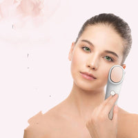 HKM-536339 Negative Ion and Infrared Ultrasonic Skin Care Device with Color Light Therapy, White, PC + ABS