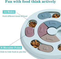 HKM-265747 Interactive Dog Food Puzzle Feeder for IQ Training and Mental Enrichment, Ideal for Small Dogs and Cats