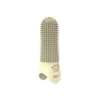 HKM-920659 360 Degree Pet Finger Toothbrush for Dogs - Suitable for Small, Medium, and Large Breeds - Promotes Oral Health and Freshens Breath