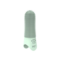 HKM-920659 360 Degree Pet Finger Toothbrush for Dogs - Suitable for Small, Medium, and Large Breeds - Promotes Oral Health and Freshens Breath
