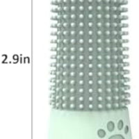 HKM-920659 360 Degree Pet Finger Toothbrush for Dogs - Suitable for Small, Medium, and Large Breeds - Promotes Oral Health and Freshens Breath