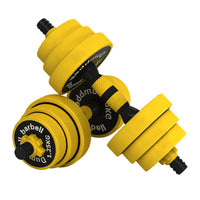 HKM-620115 Iron-Clad Adjustable Dumbbells for Home Fitness Training