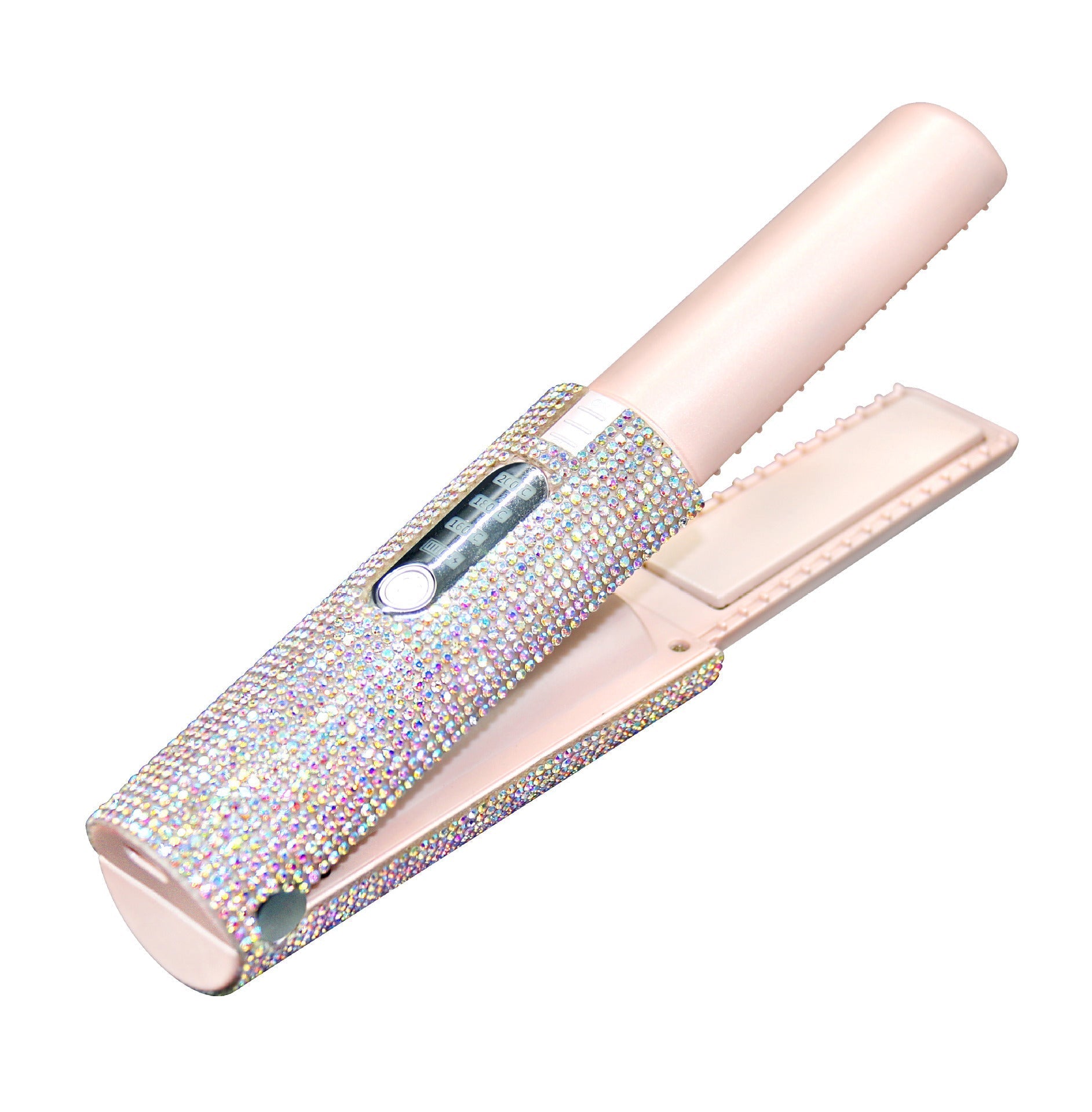 KTX-879571 Portable USB Rechargeable Hair Straightener for Curling and Straightening - Multiple Colors Available