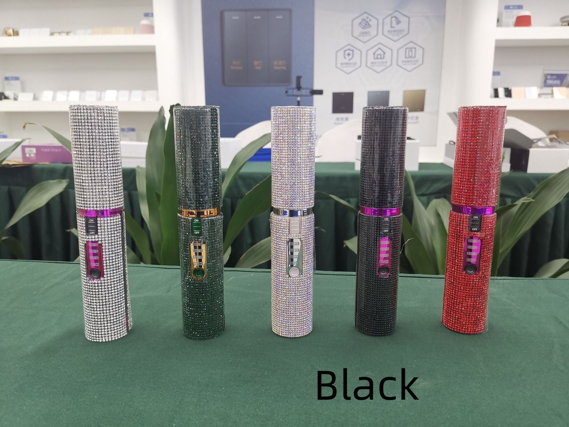 KTX-879571 Portable USB Rechargeable Hair Straightener for Curling and Straightening - Multiple Colors Available