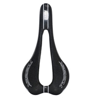 HKM-015955 Carbon Fiber Bicycle Saddle with Large Hollow Design for Enhanced Comfort