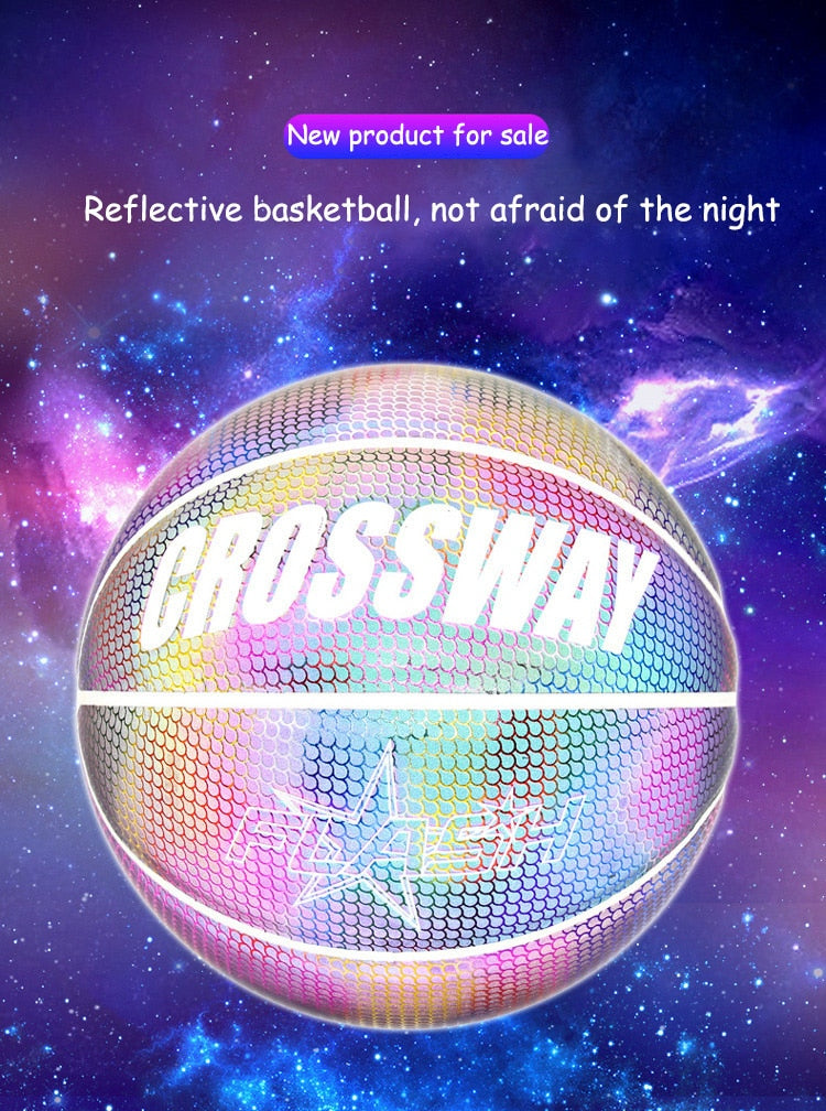 KTX-439315 Luminous Reflective Basketball for Enhanced Visibility and Performance