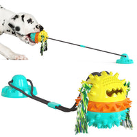 HKM-019091 Durable TPR Dog Toy with Bite Resistance - Bright Colors for Playtime Fun