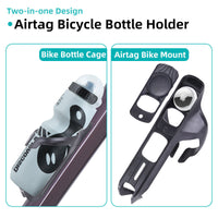 HKM-176659 Pneumatic Water Bottle Cage for Bicycles - Aerodynamic Design