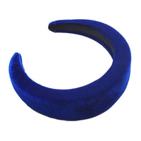 HKM-850195 Flannelette Sponge Cloth Hair Band in 10 Colors - 4cm Width, 11.5cm Inner Diameter