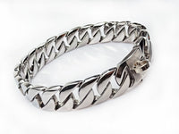 HKM-560851 Gold Stainless Steel Cast Dog Collar - Available in 40cm to 65cm Sizes