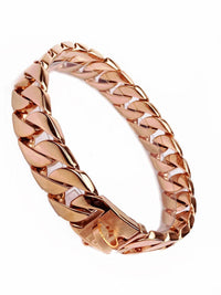 HKM-560851 Gold Stainless Steel Cast Dog Collar - Available in 40cm to 65cm Sizes