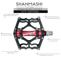 HKM-323539 Durable Mountain Bike Pedals with Enhanced Grip and Lightweight Design