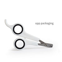 HKM-998547 Pet Nail Scissors with Durable Stainless Steel Blade and Comfortable Plastic Handle