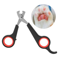 HKM-998547 Pet Nail Scissors with Durable Stainless Steel Blade and Comfortable Plastic Handle