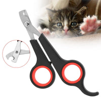 HKM-998547 Pet Nail Scissors with Durable Stainless Steel Blade and Comfortable Plastic Handle