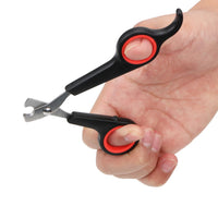 HKM-998547 Pet Nail Scissors with Durable Stainless Steel Blade and Comfortable Plastic Handle