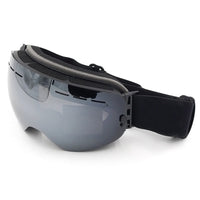 HKM-160211 Dual Layer Anti-Fog Skiing Goggles with Mirror Lens