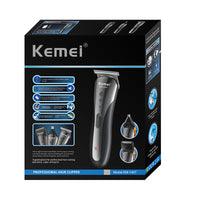 HKM-776083 Multi-Function Hair Clipper Set with 4 Limit Combs and Accessories