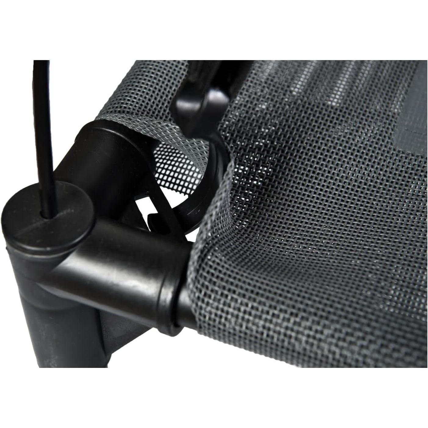 HKM-499219 Outdoor Portable Pet Bed with Canopy - Easy Assembly, Comfortable & Weather-Resistant, Ideal for Travel and Camping, Fits Pets up to 110 lbs
