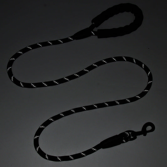 HKM-067347 Reflective Nylon Dog Leash for Medium and Large Breeds - Multi-Color Options Available