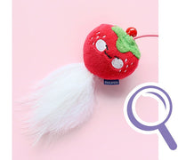 HKM-276947 Bite-Resistant Cat Teaser Stick with Plush Feather for Interactive Play