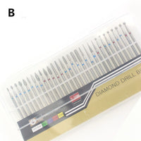 HKM-693011 30-Piece Diamond Polishing Tool Set with Alloy Grinding Heads