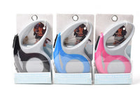 HKM-066195 Retractable Dog Leash - Telescopic 3m Nylon Rope with Metal Lock, Available in Black, Rose Red, and Blue
