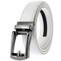 HKM-263955 Men's Leather Automatic Buckle Belt - Style LY33-32314-1
