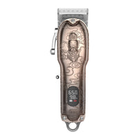 HKM-840979 Rechargeable Lithium Battery Electric Hair Clipper with Ceramic Blade and Accessories