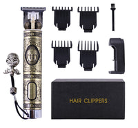 HKM-478867 T9 Rechargeable Electric Hair Clipper for Precision Carving - Compact Design