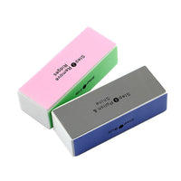 HKM-790163 Nail Four-Sided Sponge Polishing Block - Smooths and Enhances Nail Appearance
