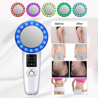 HKM-134739 6-in-1 Ultrasonic Beauty Tool with EMS and Color Light Therapy