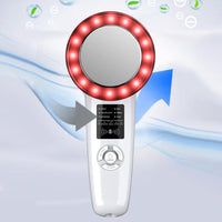 HKM-134739 6-in-1 Ultrasonic Beauty Tool with EMS and Color Light Therapy