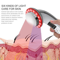 HKM-134739 6-in-1 Ultrasonic Beauty Tool with EMS and Color Light Therapy