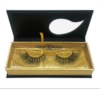 HKM-386643 Three-Dimensional Handmade Mink Hair Multi-Layer False Eyelashes