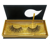 HKM-386643 Three-Dimensional Handmade Mink Hair Multi-Layer False Eyelashes